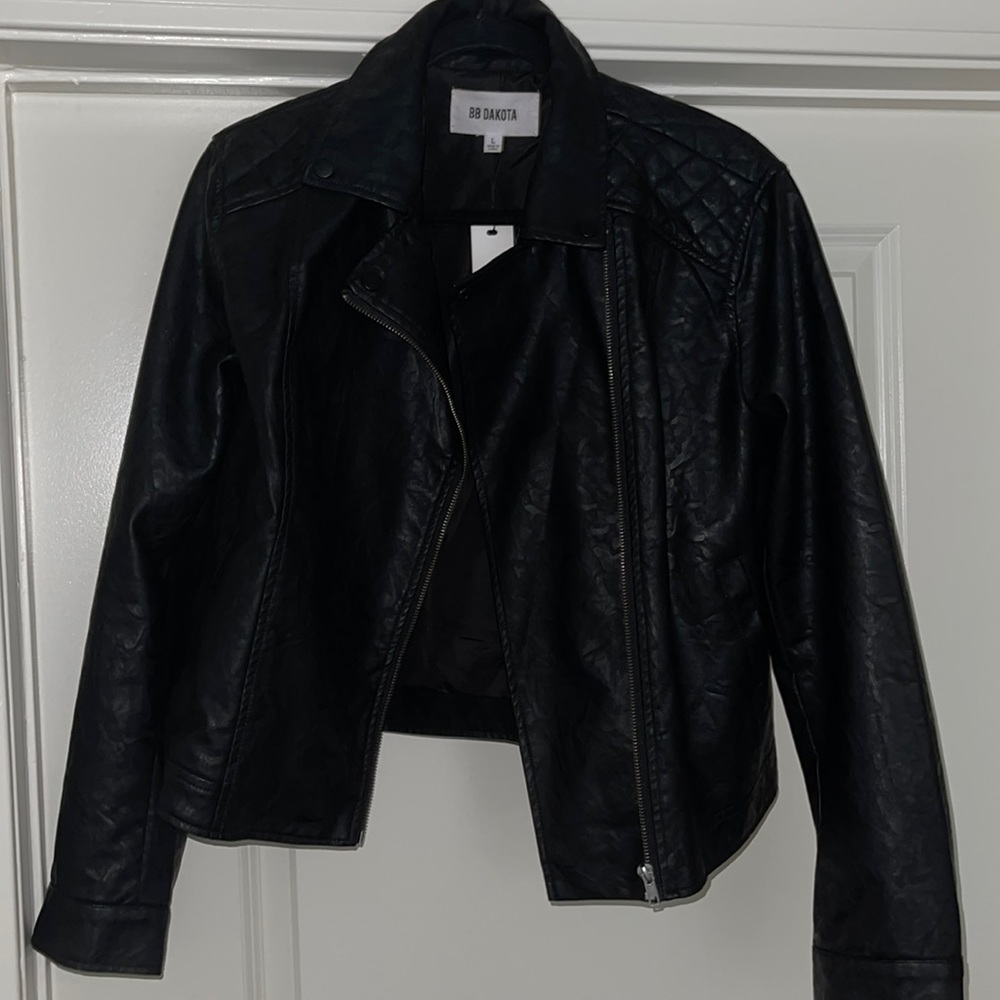 BB Dakota faux leather jacket